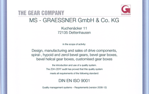 DIN EN ISO 9001 Certification